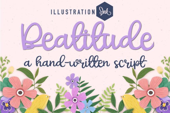 Beatitude: A Font Designed for Editorial Character and Mood
