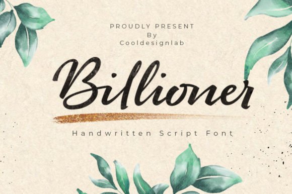 Bringing Elegance to Brands with the Billioner Script Font