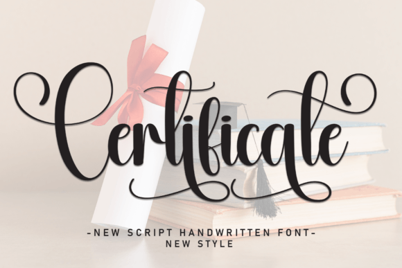 Certificate Font: The Handwritten Script for Modern Marketing