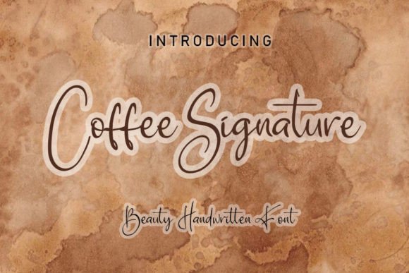 Choosing Coffee Signature: The Font That Gave My Brand Its Voice