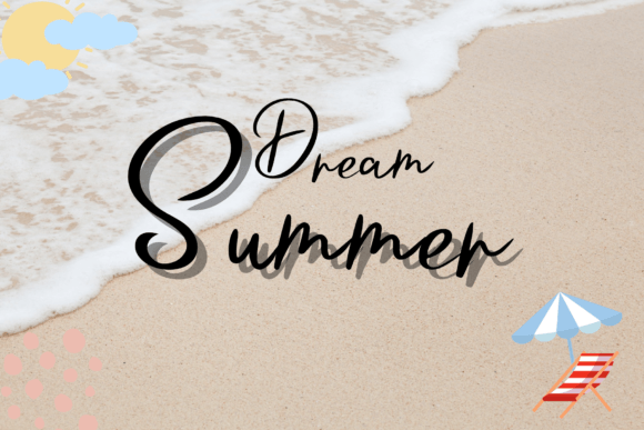 Crafting a Beautiful Brand with Dream Summer Font