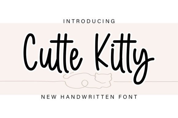 Cutte Kitty: A Sweet Font for a Human Brand