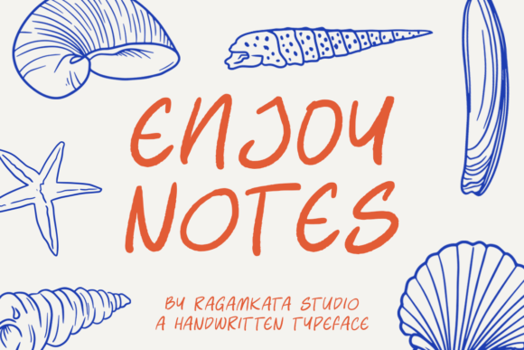 Enjoy Notes: A Casual Font for Creative Hands
