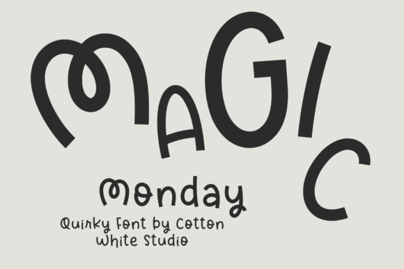 Finding Focus: Magic Monday as a Typographic Anchor