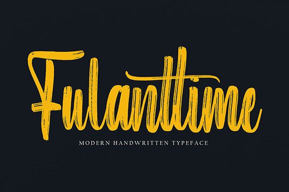 Fulanttime: The Elegant Script Font I Now Use Frequently