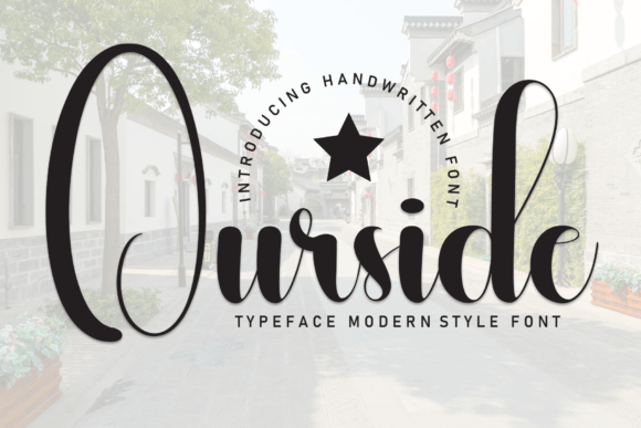Ourside Font: A Creative Friend for Your Handmade Projects
