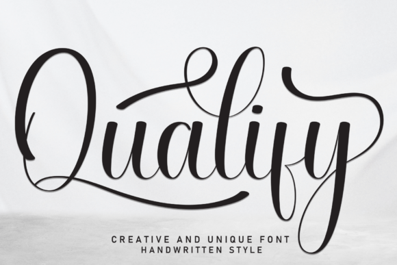 Qualify: A Fresh and Friendly Font for Digital Branding