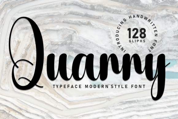 Quarry Handwritten Font for Approachable Brand Design