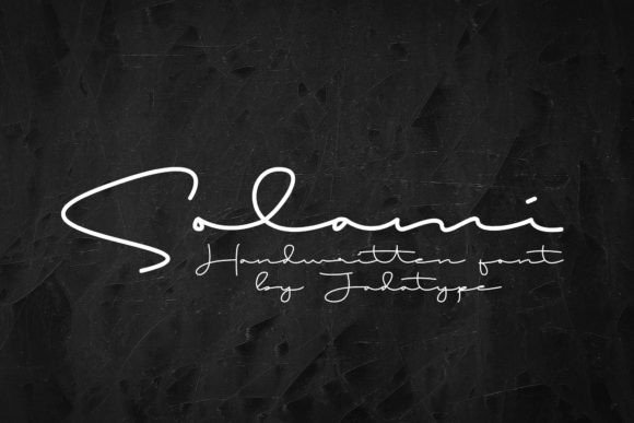 Solami: A Signature Font for Editorial Personality