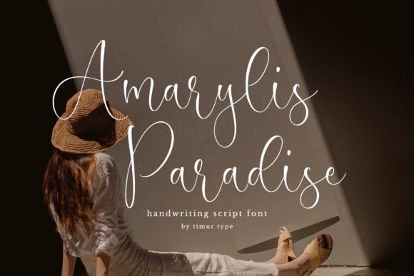 The Calming Editorial Rhythm of the Amarylis Paradise Font