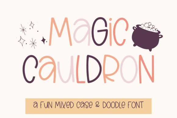 The Magic Cauldron Typeface: A Spellbinding Font for Creators