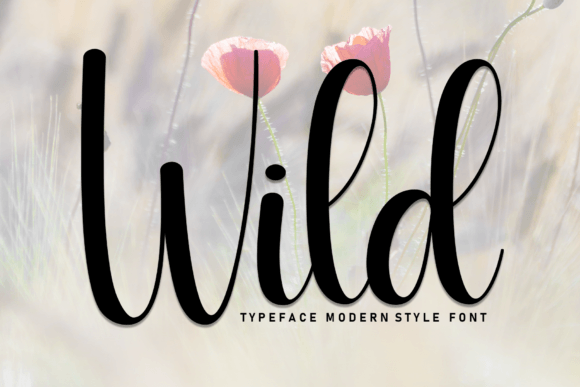 The Wild Font: A Handwritten Typeface for Handmade Businesses