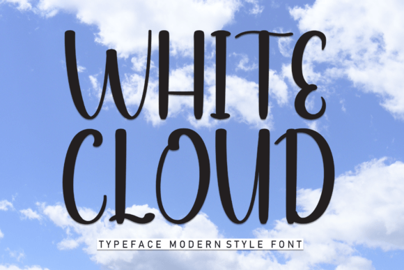White Cloud: The Friendly Handwritten Font for Authentic Brands