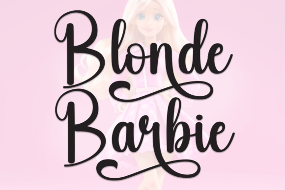 Why the Blonde Barbie Typeface is Perfect for Editorial Projects