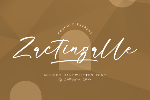 Why Zactingalle is the Chic Script Font for Small Business Branding