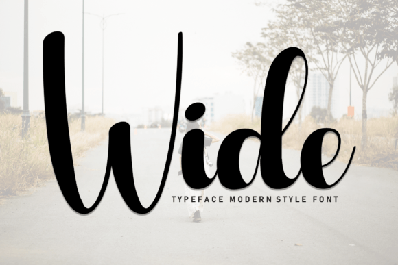 Wide: A Friendly Font for Campaigns That Need a Fun Touch